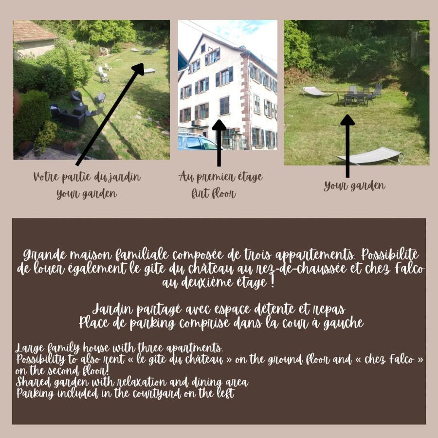 Gite Chez Lulu Proche Du Chateau De Schirmeck Appartement Buitenkant foto